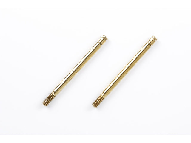 Tamiya 54042 TRF501X Damper Hard Titanium Coated Piston Rod (Front/2 Pcs.), NIP