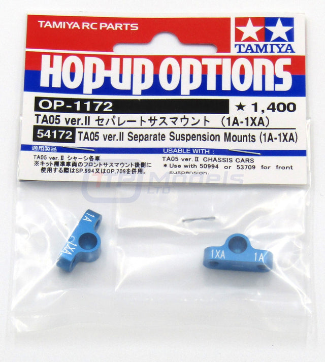 Tamiya 54172 TA05 ver.II Separate Suspension Mounts (1A-1XA), TA06/TA07/TRF417