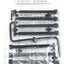 Tamiya 54604 Body Mount Extension Set, (TT01/TT02/XV01/M06/M07/TA07/TA08), NIP
