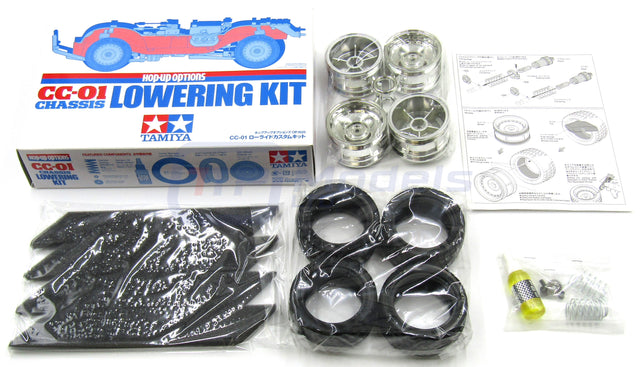 Tamiya 54625 CC01 Chassis Lowering Kit, (CC01/CC-01), NIP