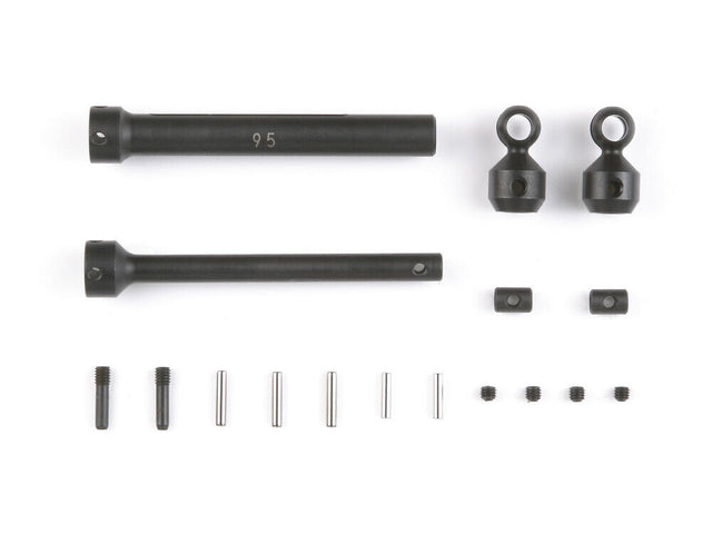 Tamiya 54113 CR-01 Carbon Steel Propeller Shaft (95mm) (CC02/CR01/Crawler), NIP