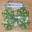 Tamiya 47416 WR-02CB S-Parts (Spokes) (Green Plated) Comical GH/Hornet/Frog, NIP