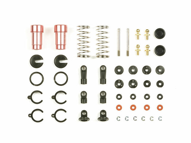 Tamiya 53155 Low Friction Aluminum Damper Set (1 Pair, Touring & Rally Car) TT02