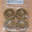 Tamiya 51022 Medium Narrow 10-Spoke Wheels (Offset 0) 4 Pcs (Subaru Impreza) NIP