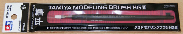 Tamiya 87214 Modelling HG II Flat Paint Brush (Small), for RC & Plastic Kits