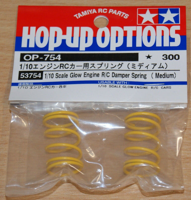 Tamiya 53754 Glow Engine R/C Damper Spring (Medium), (TG10/TG10-Mk.2), NIP