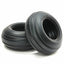 Tamiya 54865 Ribbed Front Bubble Tyres (Soft/2 Pcs.), Comical Grasshopper/Hornet