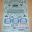 Tamiya 58670 Citroen 2CV Rally/M05RA, 9495968/19495968 Decals/Stickers, NIP
