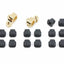 Tamiya 54940 Brass Adjustable Separate Suspension Mounts (E), (TRF420/TA07/TB05)