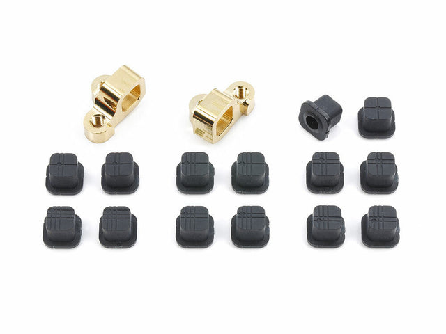 Tamiya 54940 Brass Adjustable Separate Suspension Mounts (E), (TRF420/TA07/TB05)