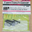 Tamiya 40532 Tamtech-Gear GT-01 Wheel Bolt & Collar Set (Silver,GT01/GB-01), NIP