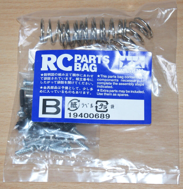 Tamiya 9400689/19400689 Metal Parts Bag B, (for TT01E/TT01ES), NIP