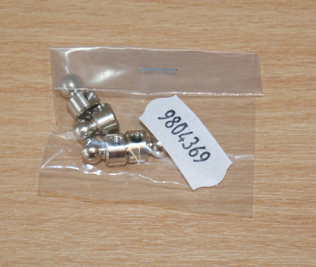 Tamiya 9804369/19804369 6mm Ball End (4 Pcs.), (Nitrage 5.2/TRF801XT/TRF801X)