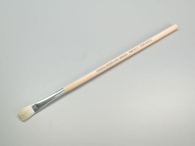Tamiya 87013 Flat Paint Brush No.5, for RC & Plastic Kits, NIP