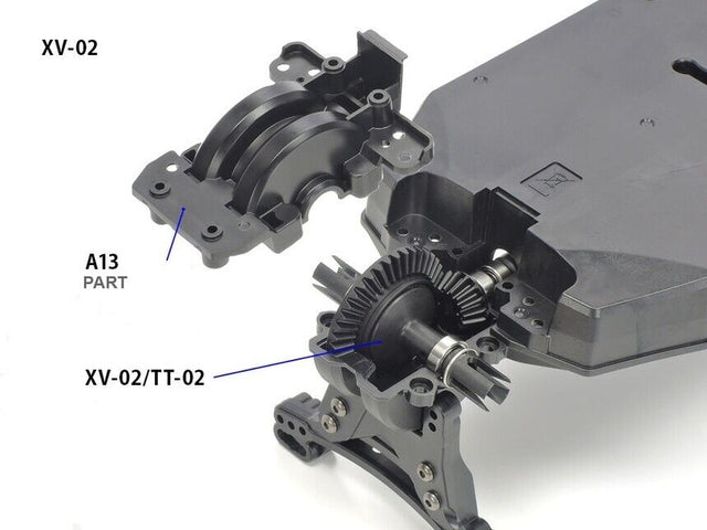 Tamiya 22046 XV-02/TT-02 Ball Differential Set (39T), (XV02/*TT02) (**MB-01) NIP