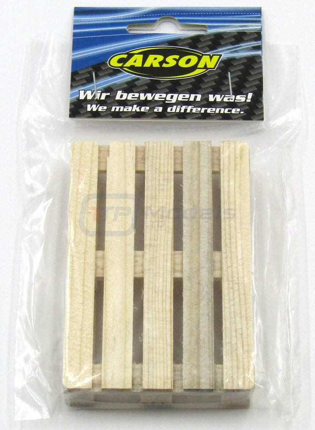 Carson 500907099/C907099 Wooden Euro Pallet, (Tamiya Trucks & Trailers), NIP