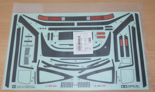 Tamiya 58493 Mazda RX-7/M06, 9495676/19495676 Decals/Stickers, NIP