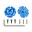 Tamiya 22043 The Hornet Clamp Type Aluminum Wheel Hubs (2 Pcs.) (Lunch Box), NIP