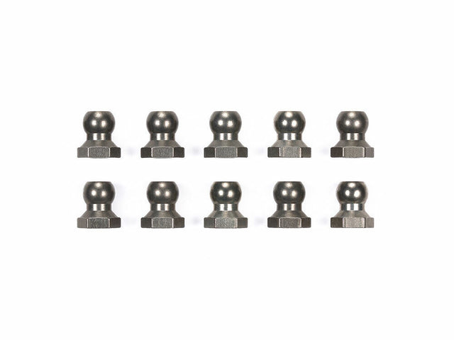 Tamiya 53599 Fluorine Coated 5mm Aluminum Ball Nut (10 Pcs.), (DB01/XV-01/TA07)