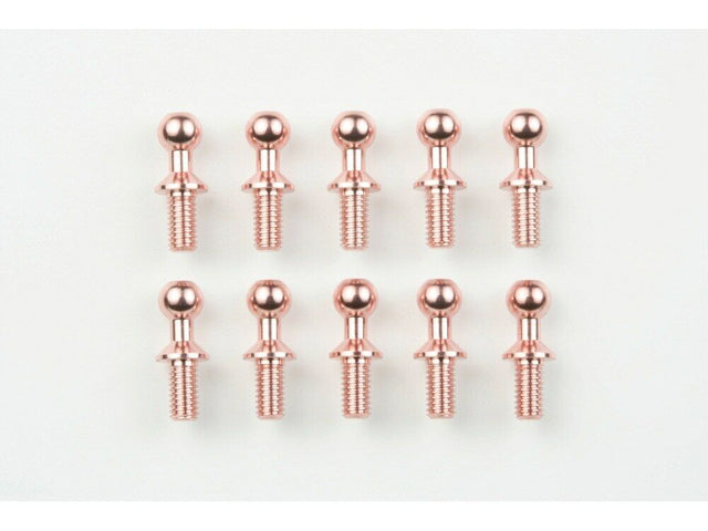 Tamiya 40512 Aluminum 4mm Ball Connectors (Pink,10 Pcs.), (GB01/GB-01), NIP