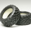 Tamiya 53854 NDF-01 V-Tread Block Tires (75/47), (Nitro Crusher/GF-01/G6-01TR)