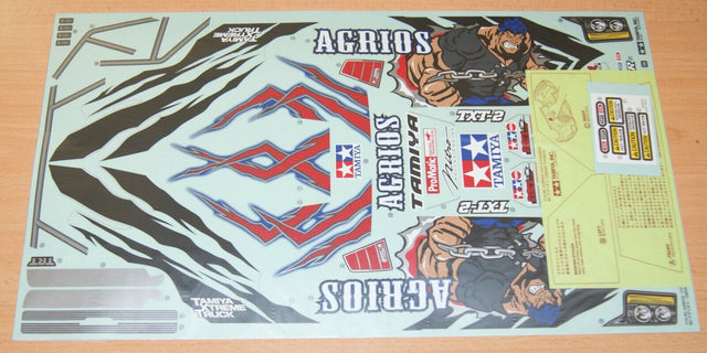 Tamiya 58549 Agrios/TXT-2, 9495765/19495765 Decals/Stickers, NIP