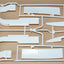 Tamiya 56312 Volvo FH12 Globetrotter 420, 0115276/10115276 K Parts Cab Spoilers