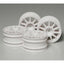 Tamiya 51237 M-Chassis 11-Spoke Wheels 4 Pcs. (White), M03/M05/M05Ra/M06/M07/M08