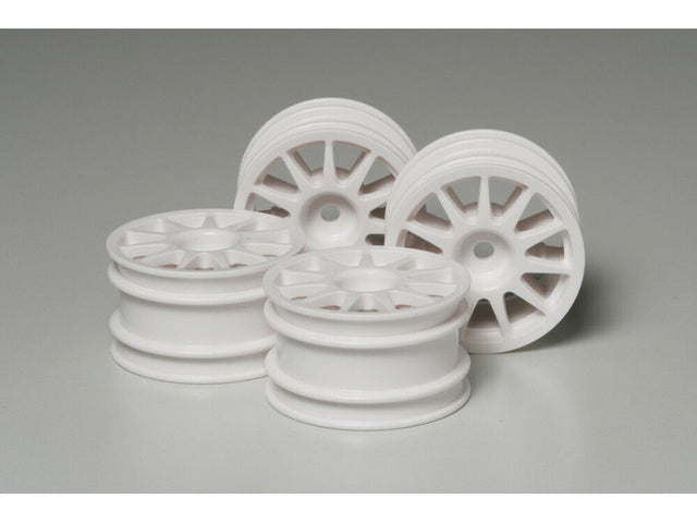 Tamiya 51237 M-Chassis 11-Spoke Wheels 4 Pcs. (White), M03/M05/M05Ra/M06/M07/M08