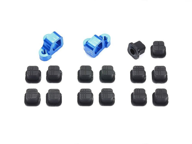 Tamiya 54884 Aluminum Adjustable Separate Suspension Mounts (A) TRF420/XM-01