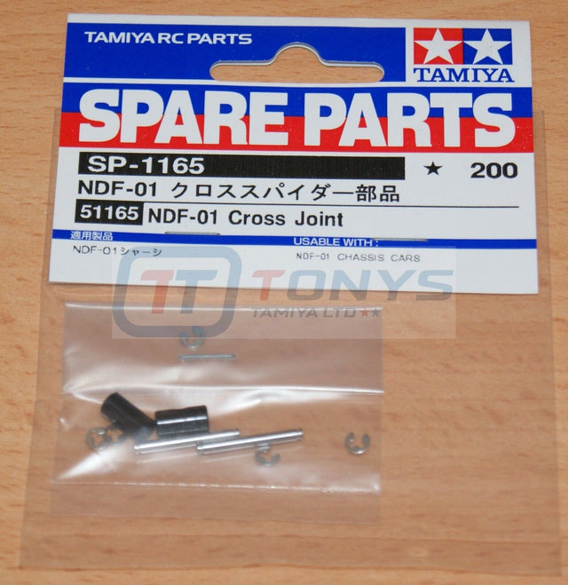 Tamiya 51165 NDF-01 Cross Joint, (Nitro Force/Crusher/Blaster/Thunder), NIP