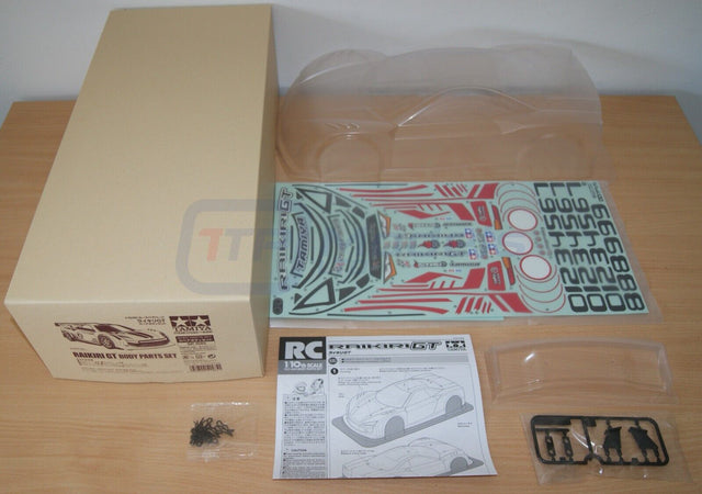 Tamiya 51585 Raikiri GT Body Parts Set, (TT01/TT02/TT01D/TT02D/TA01/TA02), NIB