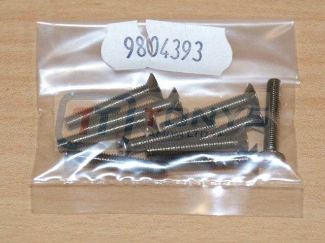 Tamiya 9804393/19804393 3x20mm Countersunk Screw (10 Pcs.), (F104/F104W) NIP