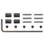 Tamiya 53500 Cross Joints For Assembly Universal Shaft, (TRF415/Top Force Evo)