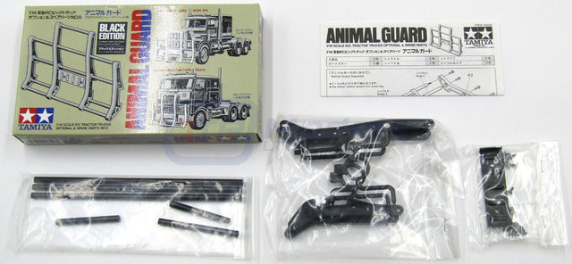 Tamiya 56547 Tractor Truck Animal Guard Black Edition, (King Hauler/Globe Liner)