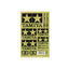 Tamiya 67260 Official Logo Sticker/Decal Set Gold (Black & Gold), NIP
