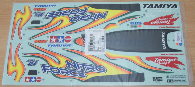 Tamiya 44044 Nitro Force/NDF-01, 9494079/19494079 Decals/Stickers, NIP