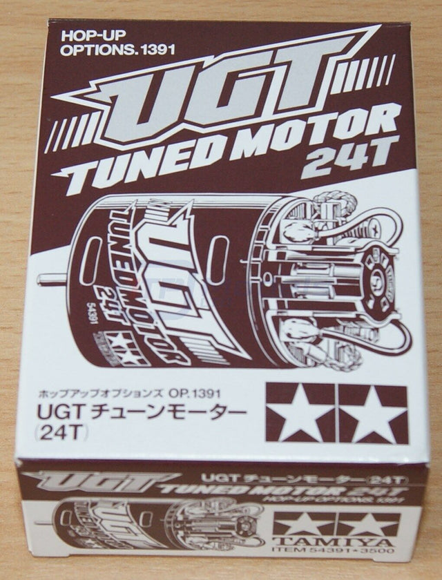 Tamiya 54391 UGT Tuned Motor 24T, TT01/TT02/XV-01/TC01/TA07/TB04/WR-02/WT-01 NIB