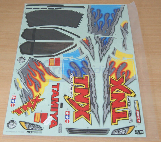 Tamiya 43508 TNX/TGM-03/TNX Pro, 9494073/19494073 Decals/Stickers, NIP