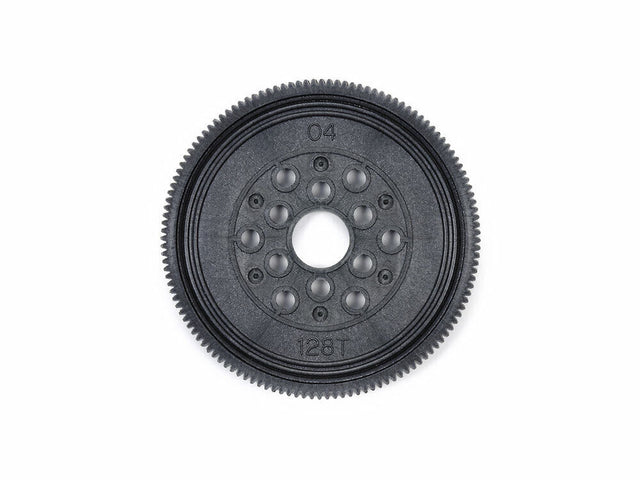 Tamiya 53593 04 Module GP Spur Gear 128T (For TA04), (TRF414/TA04S/TA04R), NIP