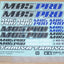 Tamiya 58443 M-05 Pro Chassis Kit 1420402/11420402 Decals/Stickers, NIP