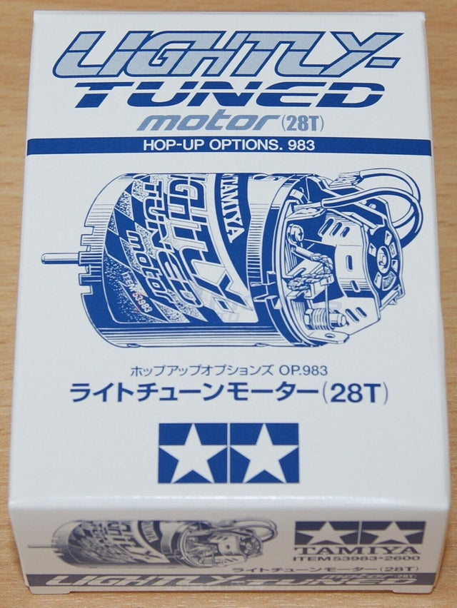 Tamiya 53983 Lightly-Tuned Motor (28T) (DT01/DT02/DT03/DF02/DF03/DB01/DB02), NIB