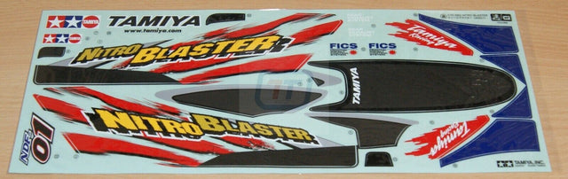 Tamiya 43521 Nitro Blaster/NDF-01, 9804232/19804232 Decals/Stickers, NIP