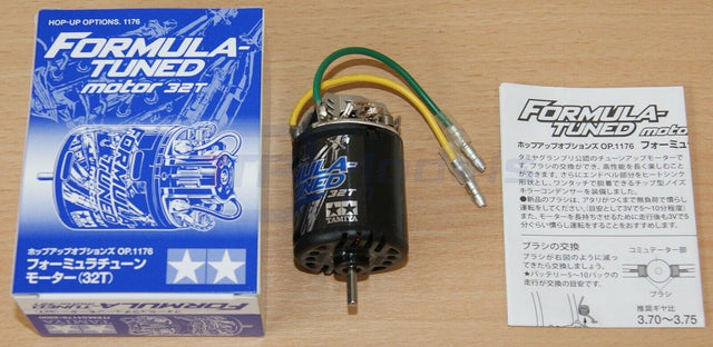 Tamiya 54176 Formula-Tuned Motor 32T, (F103/F104/F104W/TRF101/TRF102/TRF103) NIB