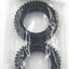 Tamiya 53088 4WD Square Spike Front Tires/Tyre, Top Force/Neo Scorcher/TT02B/TD4