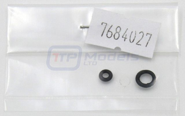 Tamiya 44001 TR-15T/TG10 Mad Bison, 7684027/17684027 Carburetor O-Ring Set, NIP