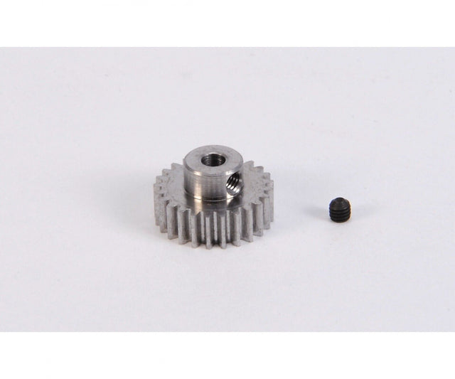Carson 500013433 25T Steel Pinion Gear (0.6/06 Module), (Tamiya TT02/TA07/XV01)