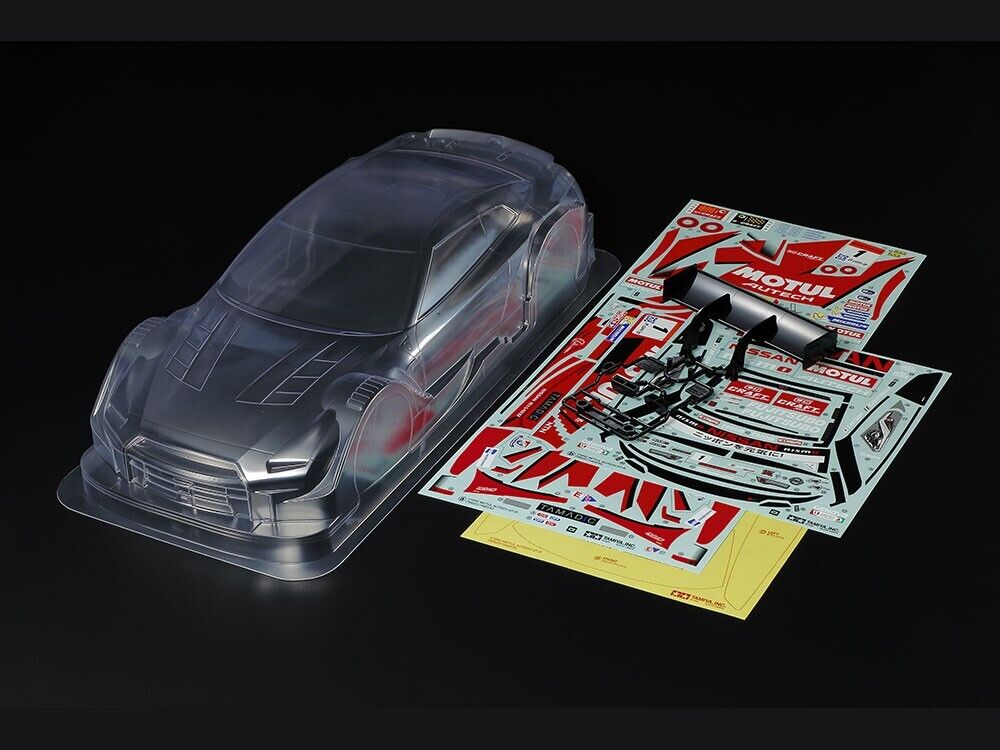 Tamiya 51584 Motul Autech GT-R/R35 Body Parts Set, TA07/TA08/TB04/TB05 ...