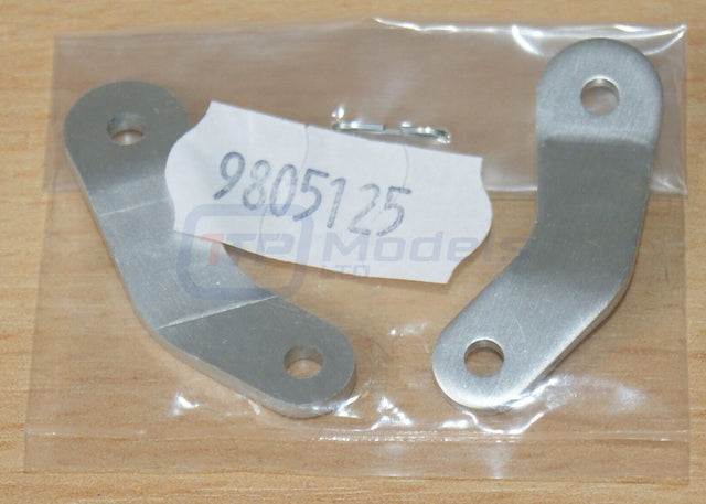 Tamiya 58047/58391 Hot Shot, 9805125/19805125 Suspension Arm/Plate (2 Pcs.), NIP