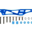 Tamiya 54644 GF-01 Aluminum Servo Lowering Guard, (GF01/Land Cruiser/G6-01/TR)